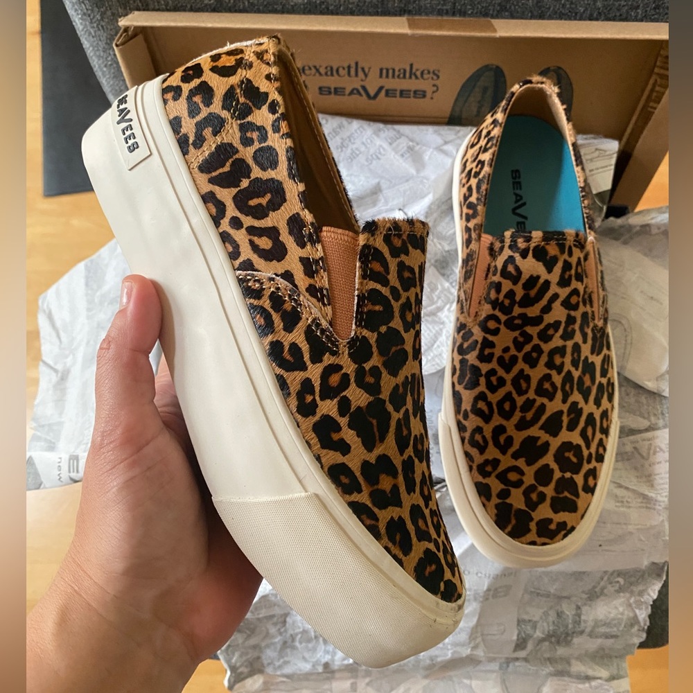 SEAVEES Haircalf Platform Sneakers Shoes